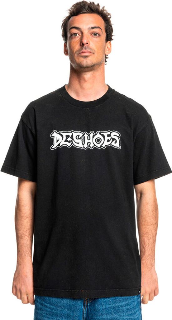 Dc Shoes Diehard Kurzarm-t-shirt Schwarz S Mann Schwarz S
