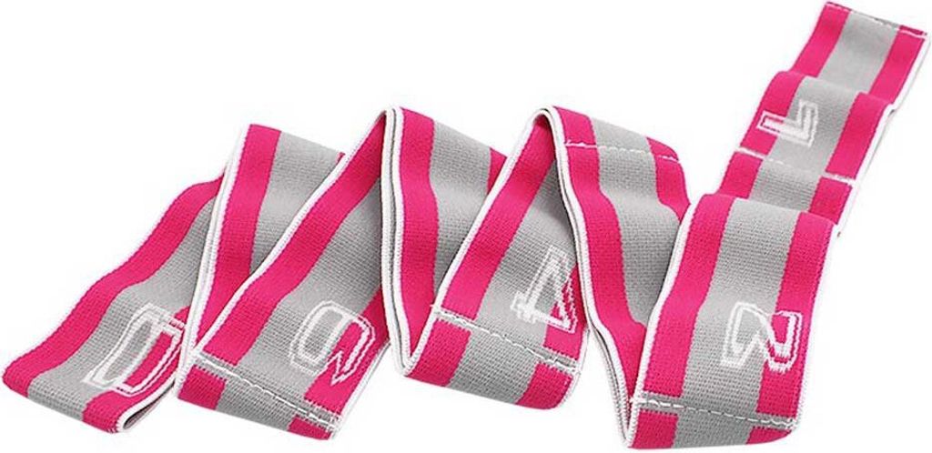 Gym-Gummiband Rosa/Grau Mehrfarbig