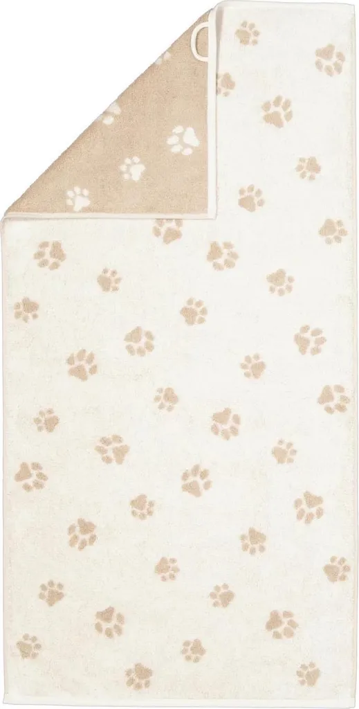 Telo Doccia Cawö 6247-33 We Love Dogs 80x150cm - Spugna Jacquard di Lusso