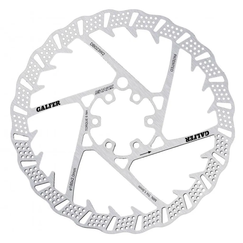 Disque de frein Galfer Wave ventilé pour un freinage optimal sur ATV