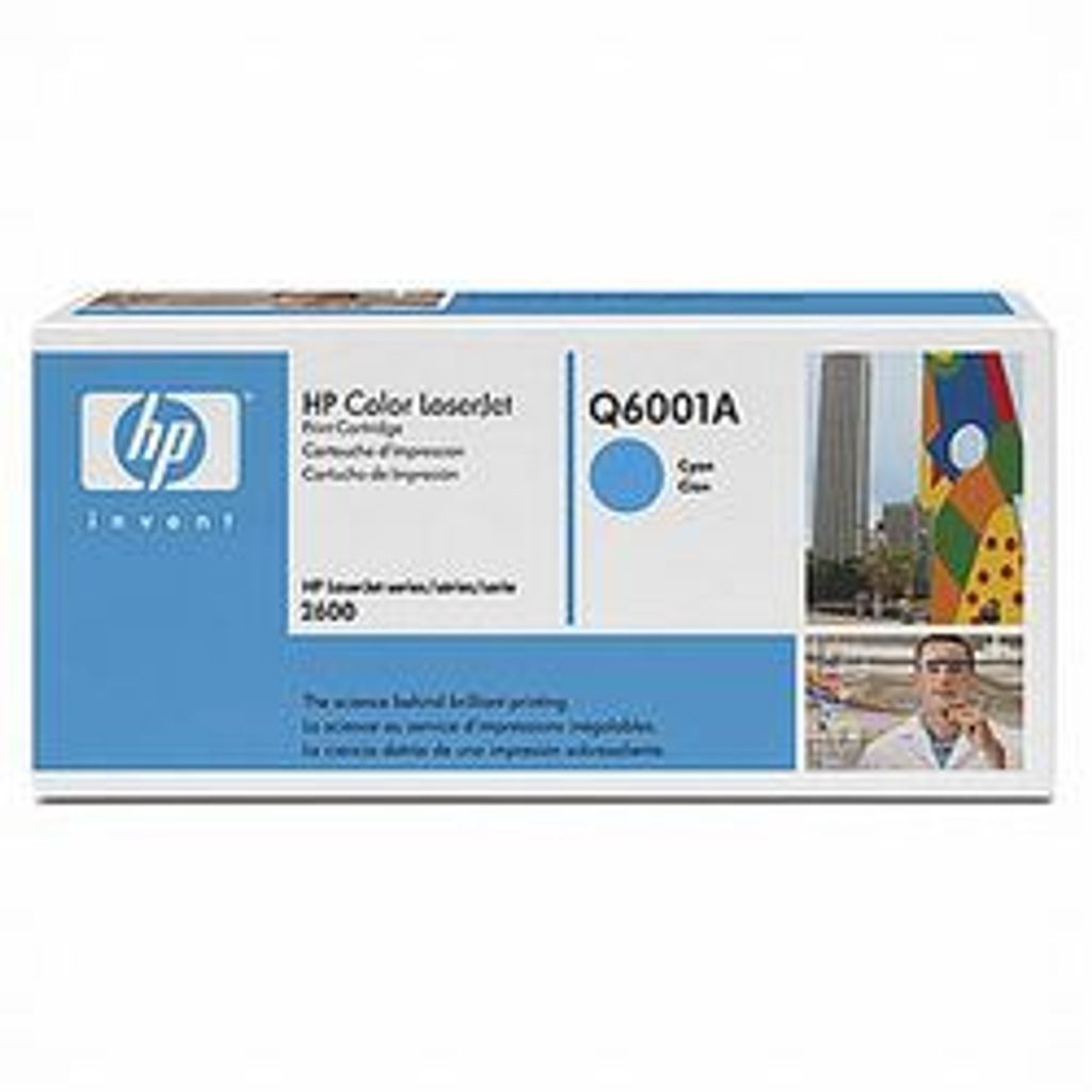A product box for an HP Color LaserJet toner cartridge.