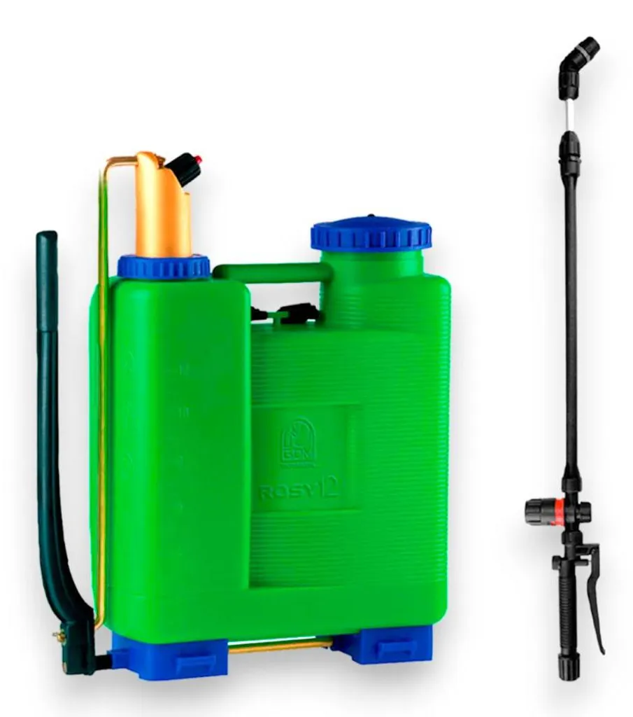 Pompe de pulvérisation à dos Rosy Di Martino 12L avec porte-lance