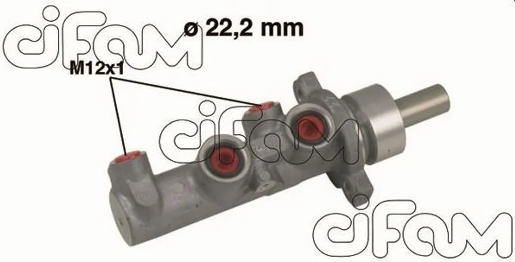 Maître-cylindre de frein haute performance CIFAM 202-483 pour Fiat et Lancia