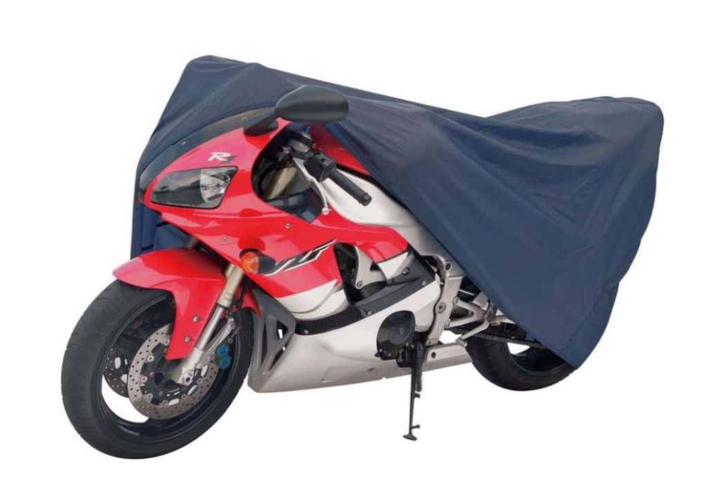 Motorrad Nylon Garage Größe XL (ca 246 x 104 x 127 cm), blau