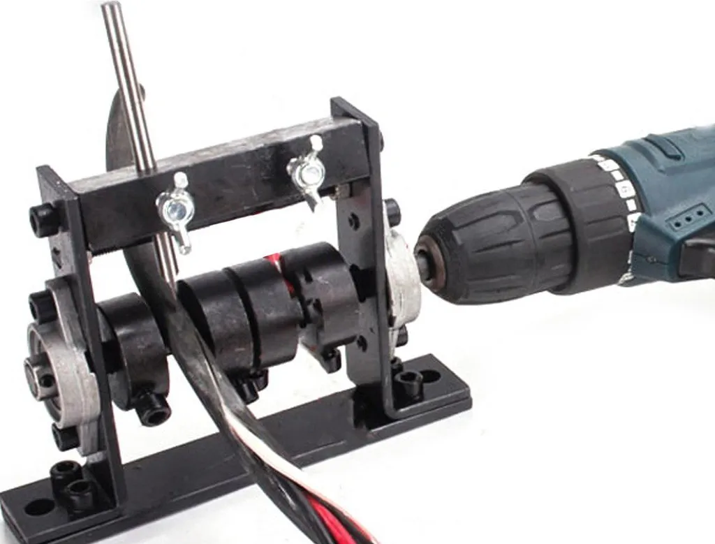 Happyment Dénudeur de câbles automatique pour fils en cuivre de 1-30 mm