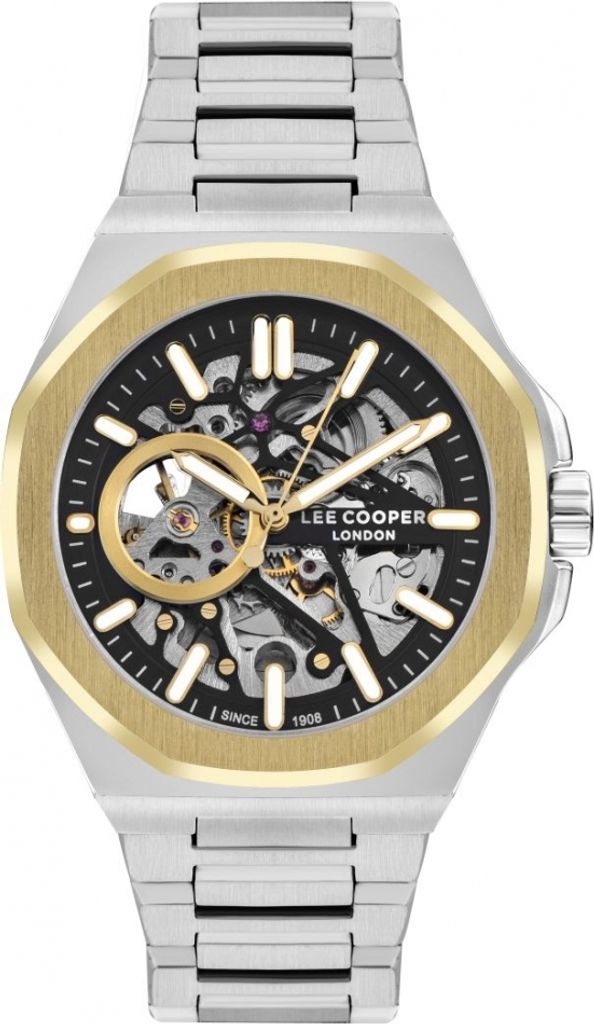 Herrenuhr LEE COOPER LC07977.260, edelstahlmode skeleton
