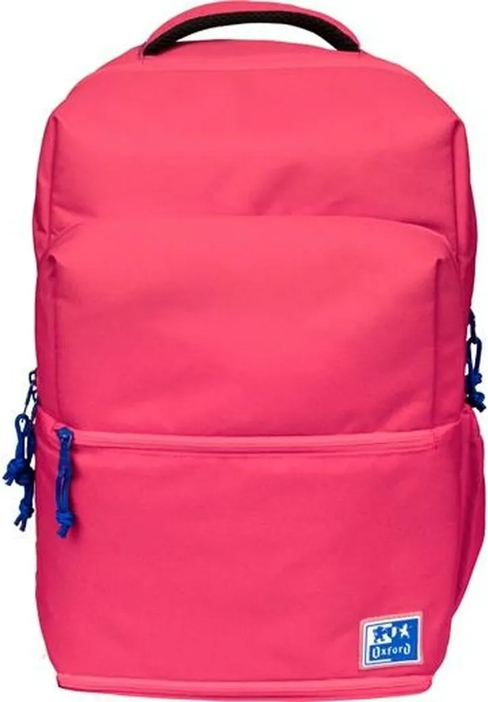 Sac à dos rose Oxford : finissez-en avec le manque de place d'école