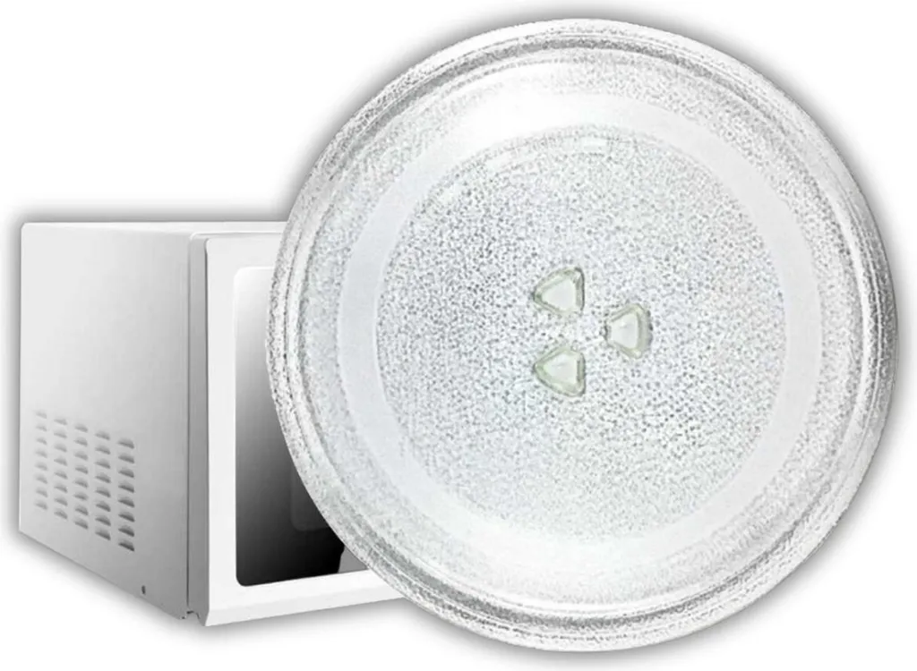 Assiette pour Micro-ondes Happyment 24,5cm : Remplacez votre Plateau Cassé