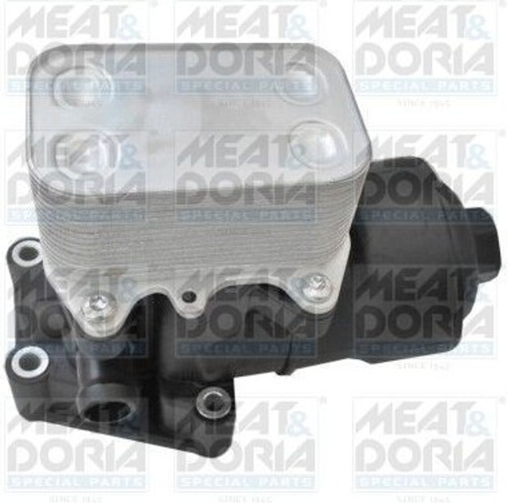 MEAT & DORIA 95176C Ölkühler Motoröl für VW TIGUAN (5N) Transporter V Bus (7HB, 7HJ, 7EB, 7EJ, 7EF, 7EG, 7HF, 7EC) Caddy III Kombi CADDY IV Kombi