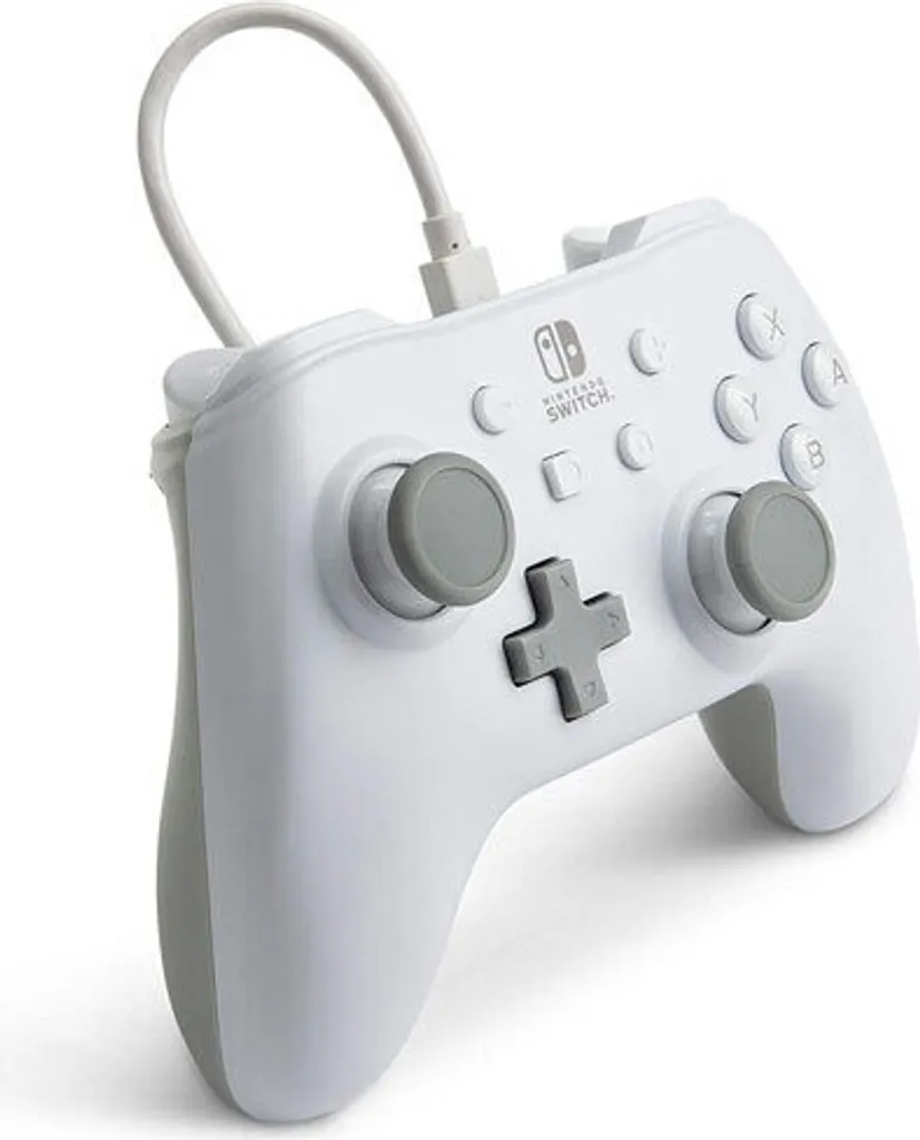 Controller Cablato PowerA per Nintendo Switch - Zero Lag Grigio/Bianco