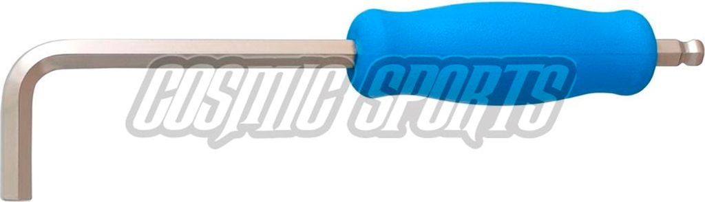 Unior Stiftschlüssel mit Griff für Innensechskantschrauben 1780/3G, 10mm 2022 A, blue