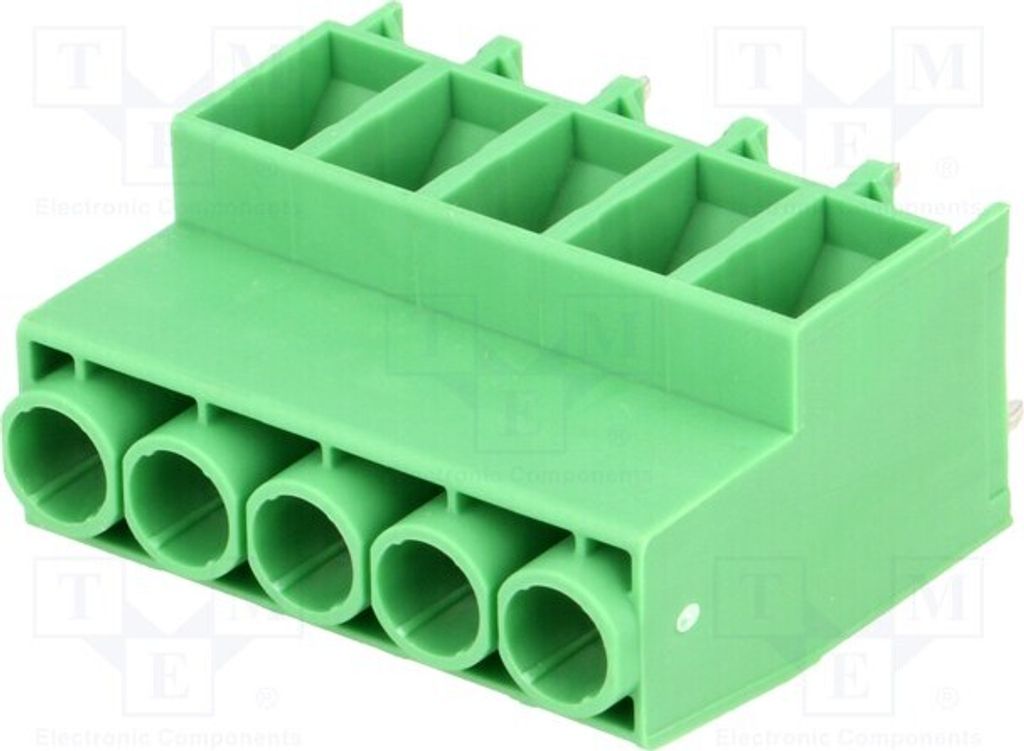 1x Klemmleiste für 6,35mm mit 90°-Winkel Wege: 5 MKDS 5N HV/ 5-ZB-6,35 1777574 Kl