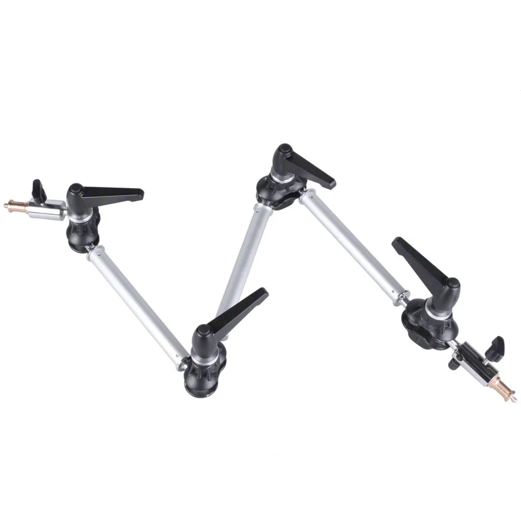 Walimex 3-flex 80cm: Braccio Articolato con Spigot per Fotografia