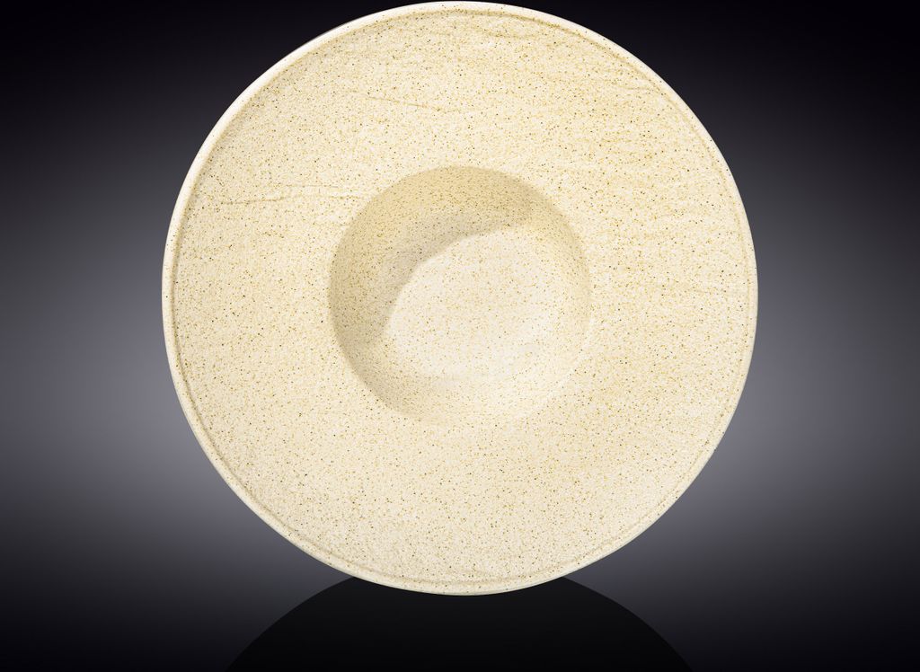 Wilmax Tiefer Teller 27 cm 250 ml Sand Porzellan WL-661316/A