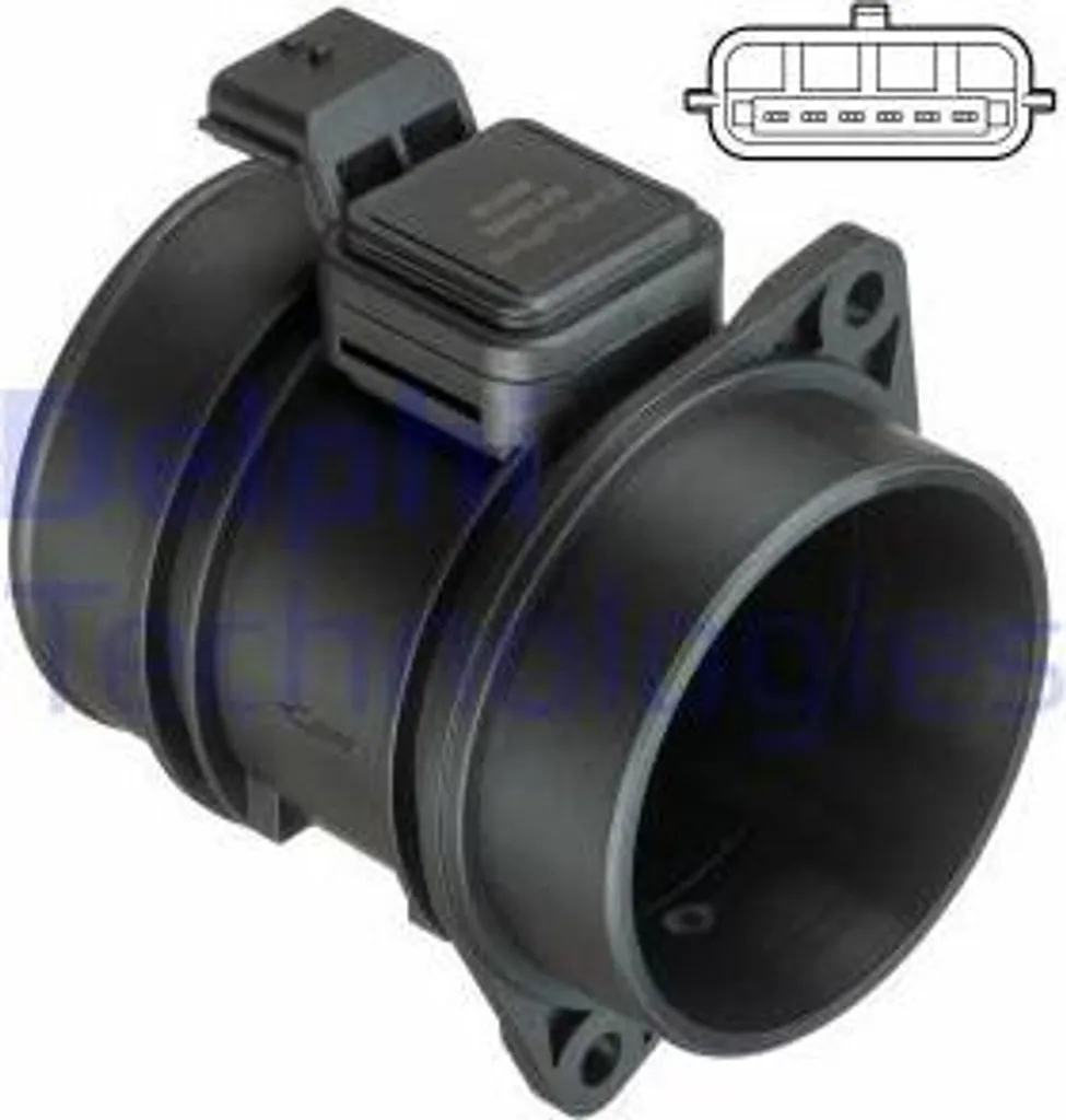 Débitmètre de masse d'air Delphi pour injection moteur Laguna et Espace