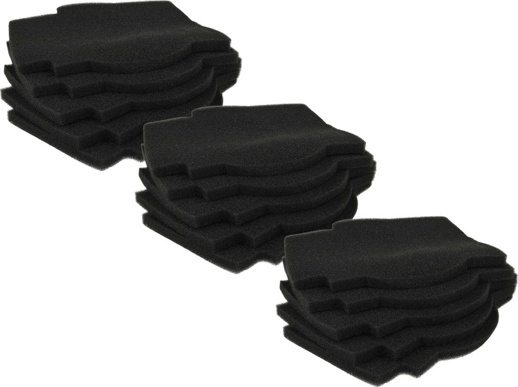 vhbw 15x Luftfilter kompatibel mit Lunos Silvento Lüfter, Produktbild 