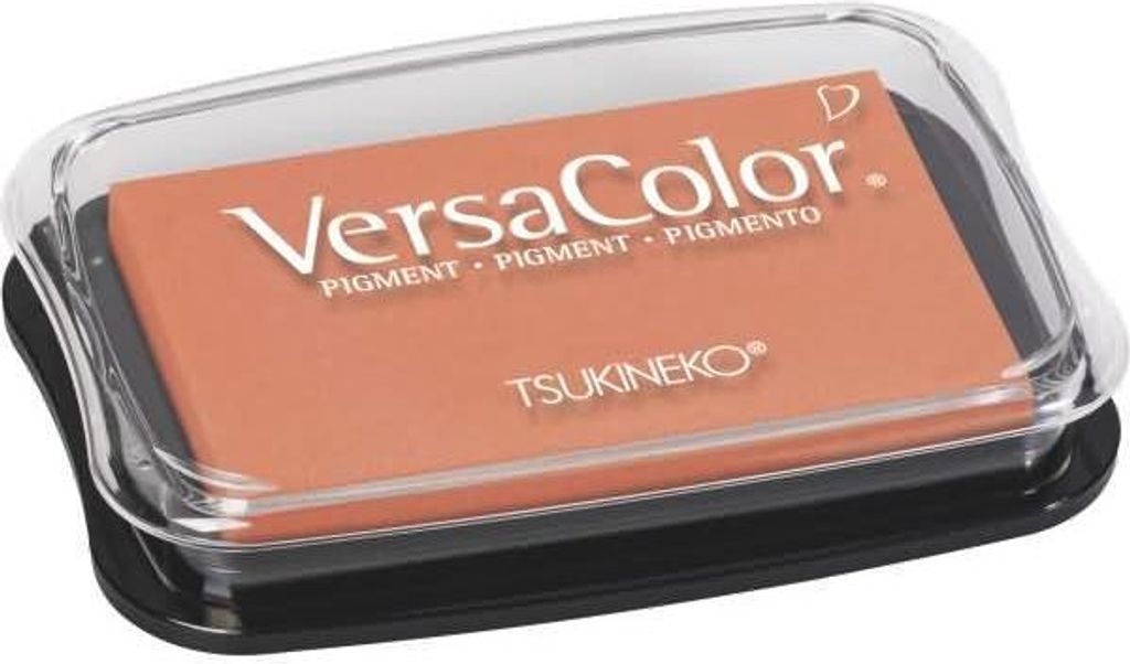 TSUKINEKO 211511825 Stempelkissen VersaColor 10 x 6 cm orange