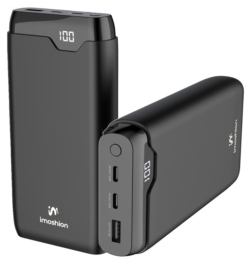 imoshion Powerbank - 27.000 mAh - Schnelles Aufladen und Produktbild 