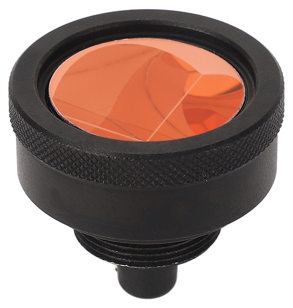Mini-Prisma 25,4 mm, optisches Glas, Ersatzprisma für Totalstationen, mit ABS-Schutzkappe
