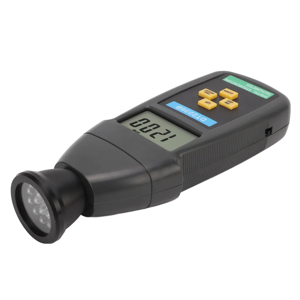 Stroboscope à flash LED haute intensité, tachymètre numérique ultra précis