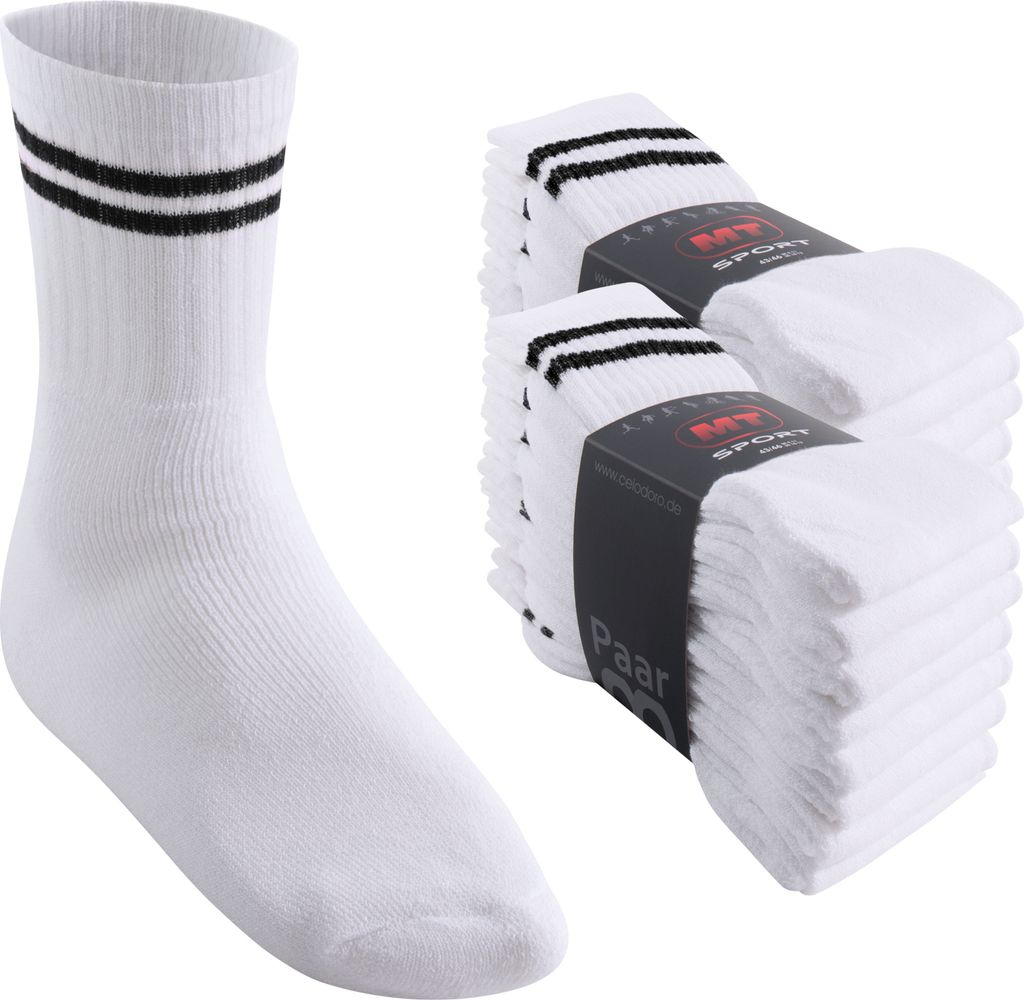 MT Sport- und Freizeitsocken für Damen und Herren (16 Paar) Produktbild 