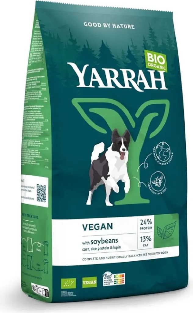 Vega Dog Food 2kg - Crocchette Vegetariane Biologiche per Cani Adulti