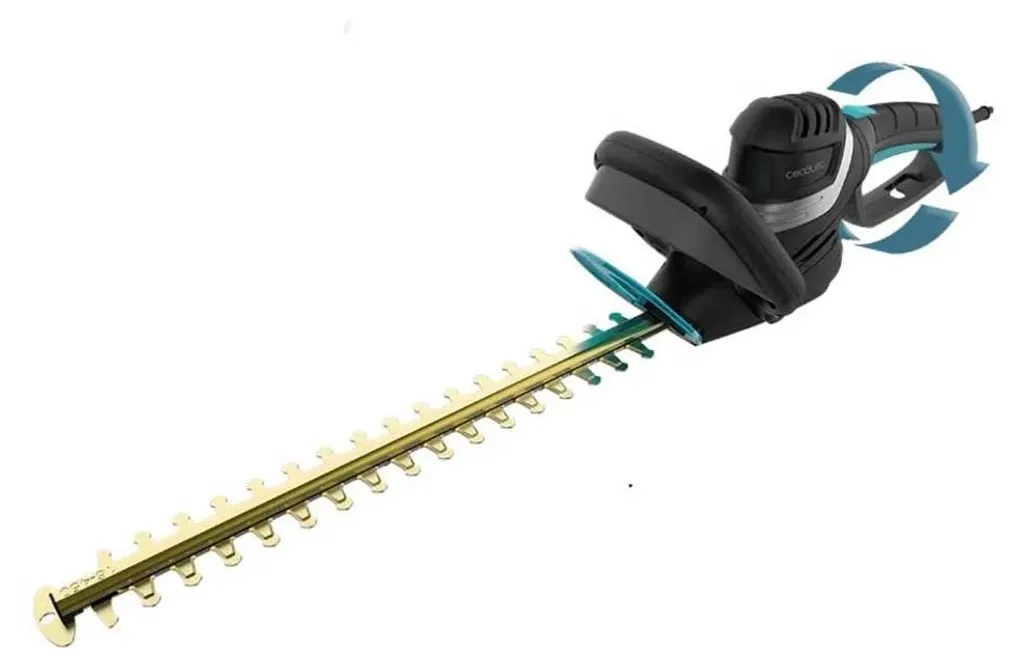 Taille-haie manuel 61 cm lames titane pour entretien jardin précis