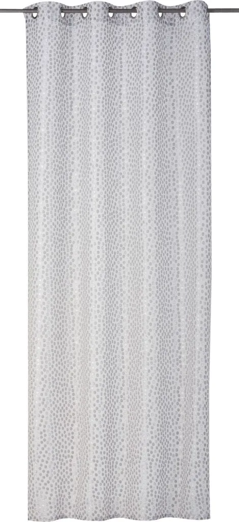 Tenda Millepunti 07 Argento Opaco con Occhielli 140x255cm Arredo Casa