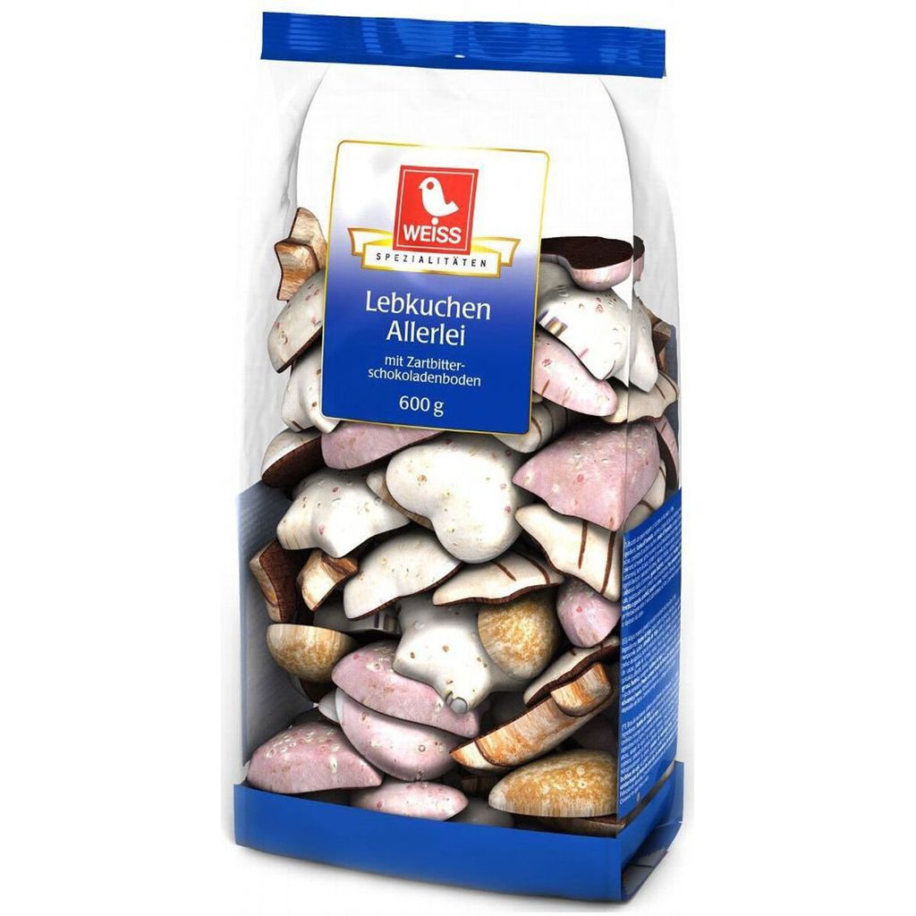 Mieszanka białych pierników z ciemną czekoladą 600g Zdjęcie produktu 