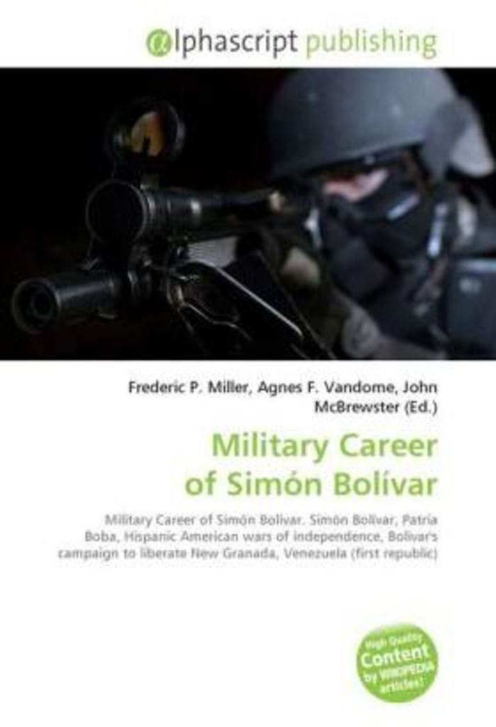 Military Career of Simón Bolívar