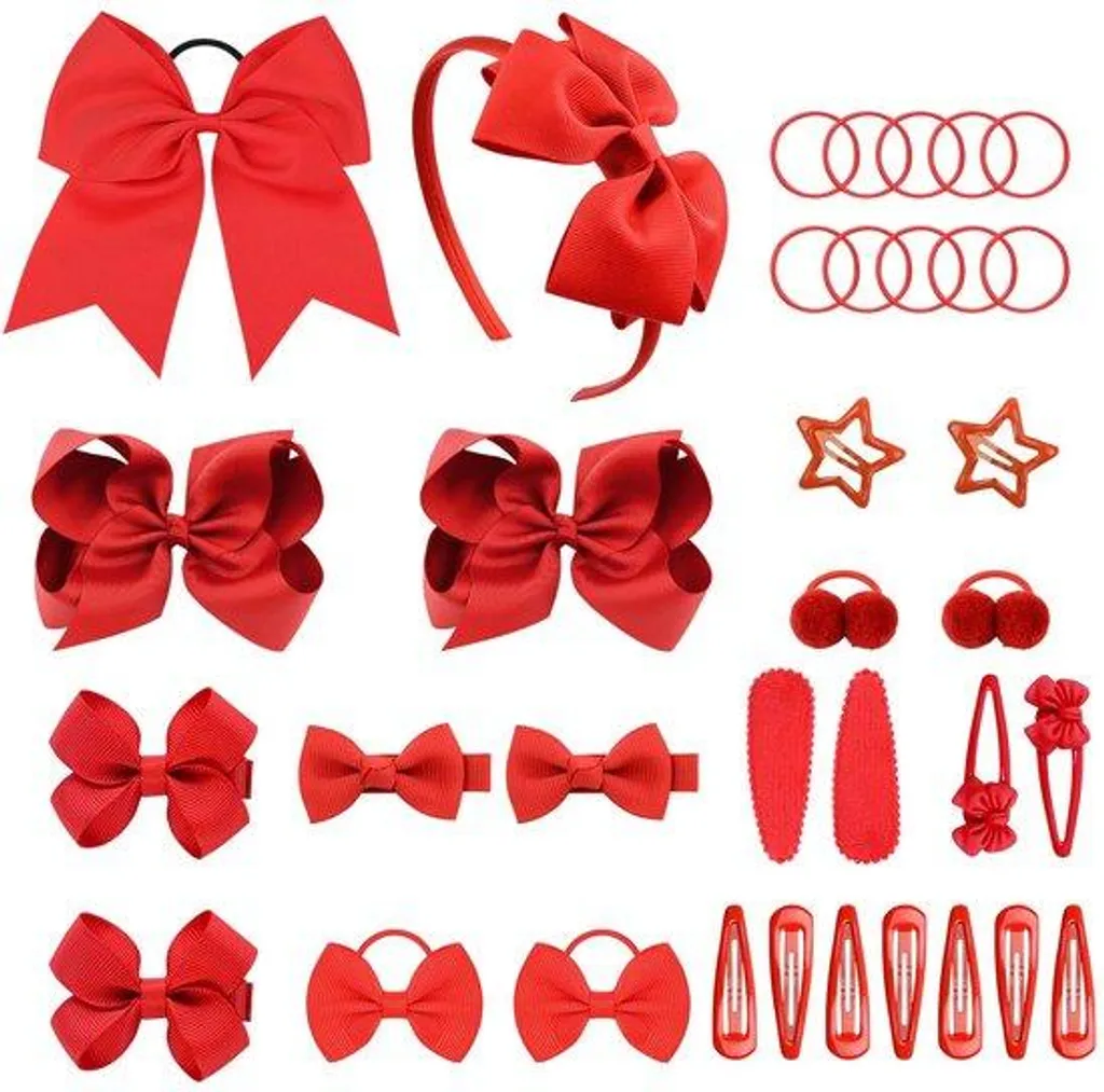 Lot de 6 clips Wella noirs en plastique robuste pour séparation capillaire