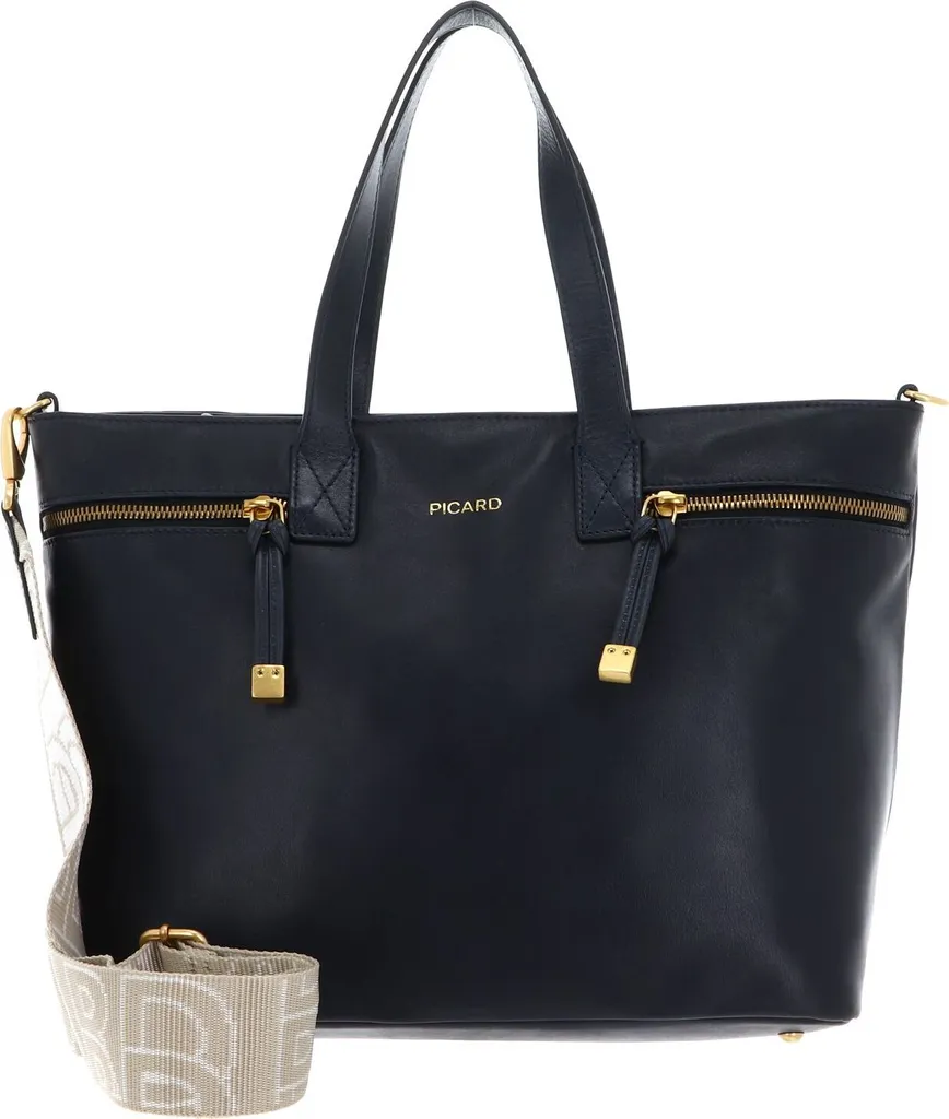 PICARD Sac Soulmate Bleu Marine - City Shopper en bandoulière fonctionnel