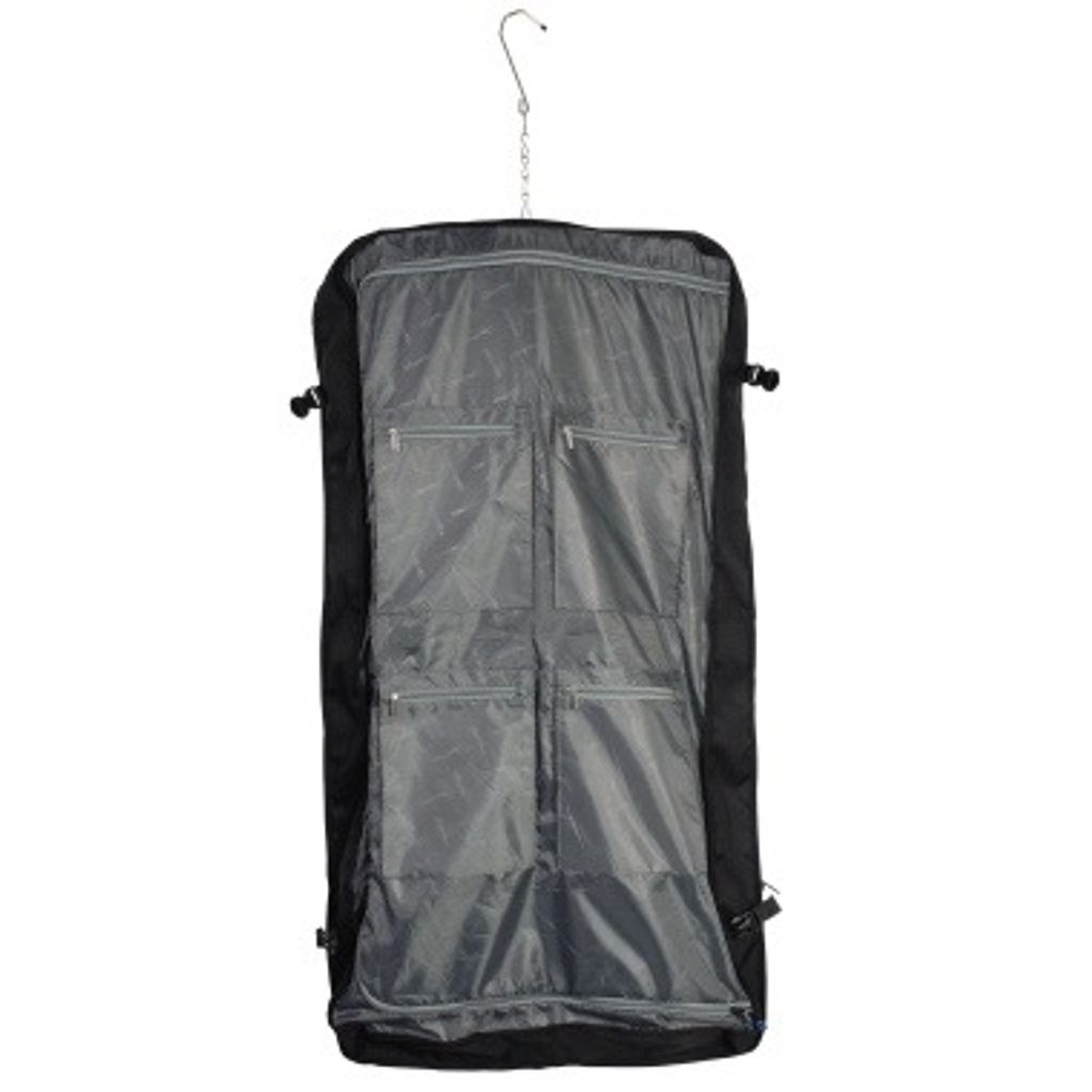 LIGHTPAK Kleidersack, aus Polyester, schwarz Immagine del prodotto 
