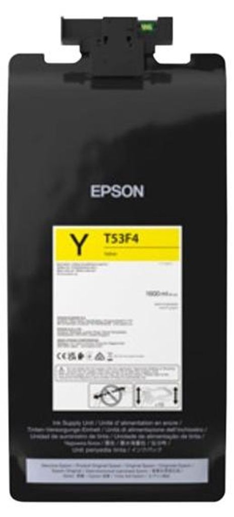 Epson T53F4 - 1.6 L - Foto gelb - original - Tintenbeutel - Produktbild 