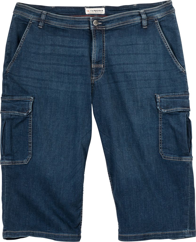 Redpoint Cargo-Jeansbermuda dark stone used XXL