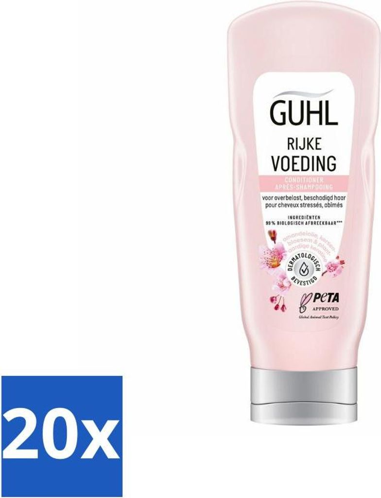 Guhl - Conditioner - Rich Nutrition - 200 ml - Vorteilspack - 20 Stücke