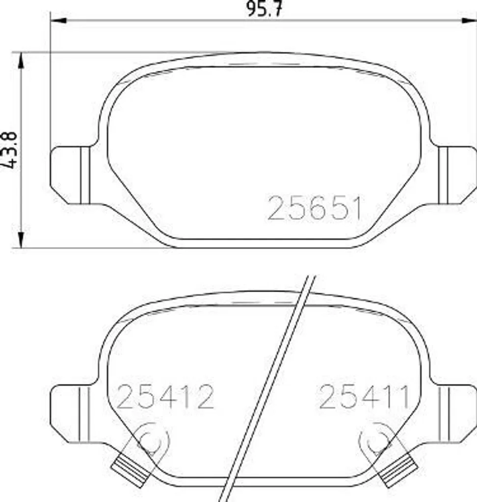Fini les Bruits de Freinage sur Panda avec les Plaquettes Brembo P23151