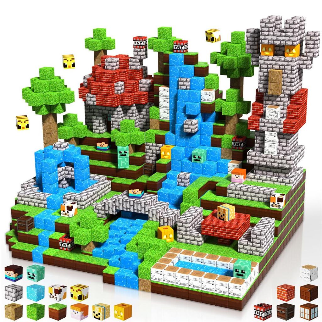 Magnetische Bausteine,150 Teile Magnetbausteine Kinder,Magnetische Spielzeug Magnetspielzeug Magnete Kinder,Spielzeug ab 3 4 5 6 7 8 9 Jahre Jungen...