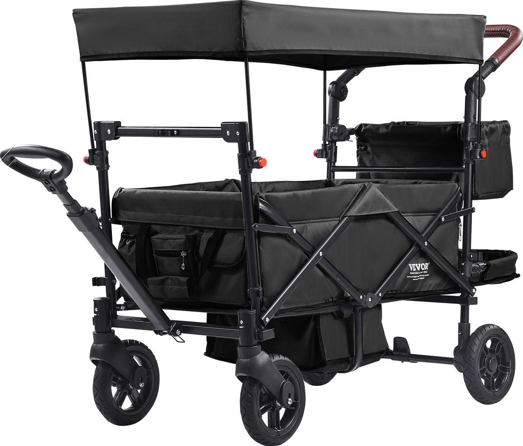 VEVOR Buggy für 2 Kinder, zusammenklappbarer Produktbild