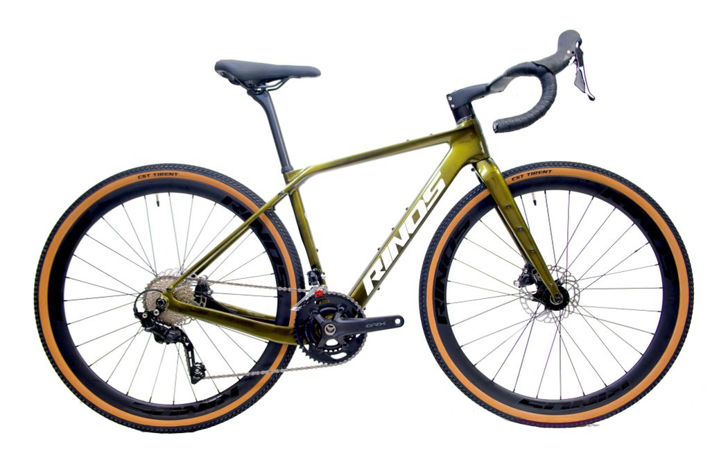 RINOS Carbon Gravel Bike Sandman4.0 Shimano GRX400 Gold L (56 cm)