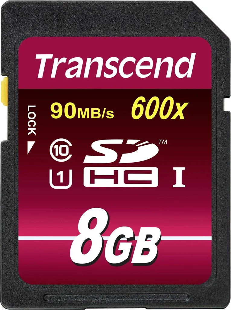 Carte SDHC Transcend 8Go : évitez les saccades vidéo et les bugs