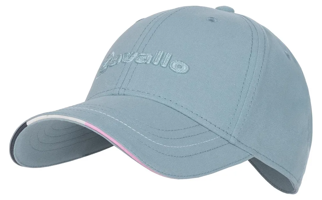 Casquette Respirante Cavallo CAVALBRENDA en Textile Soft Aqua Premium