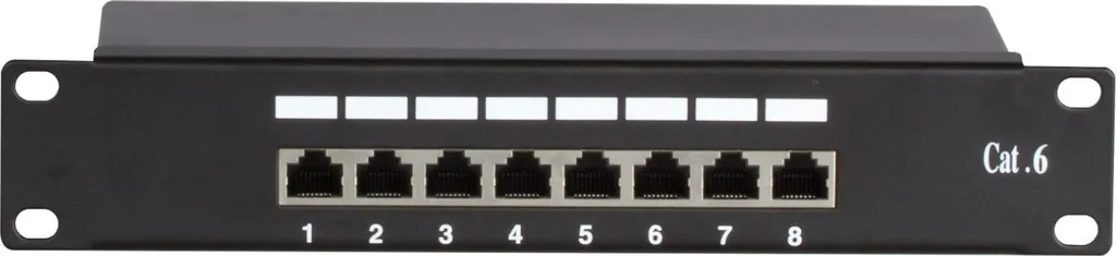 Patch panel 10 pouces 8 ports FTP CAT 6 DS-IT DS-10Patch6-8FTP - 2