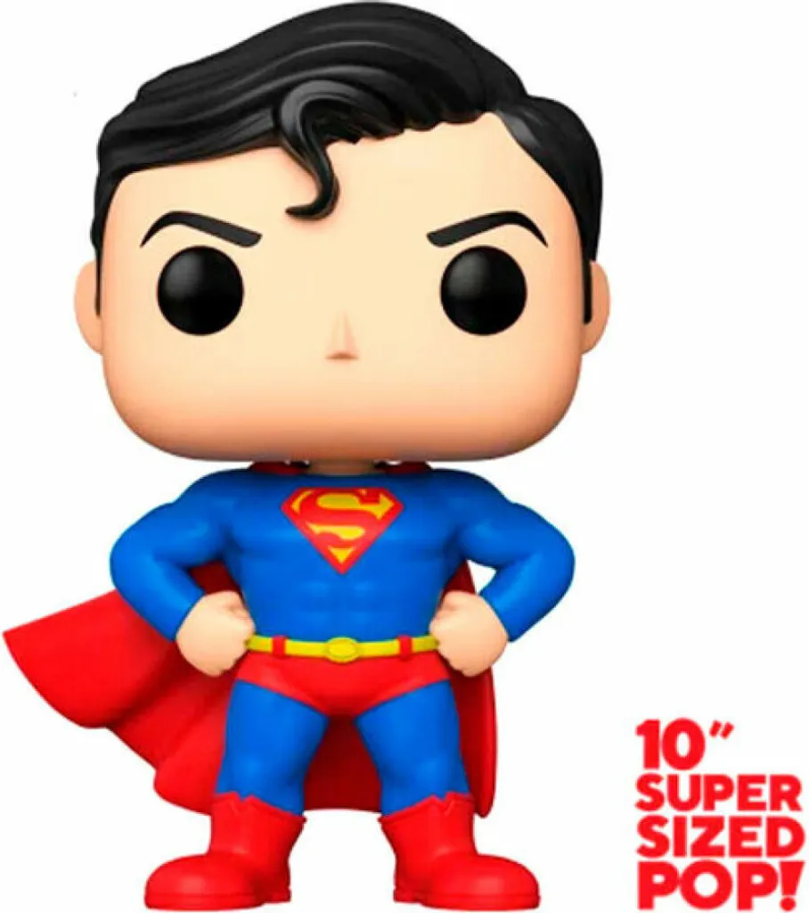 Grande Figurine Superman Funko Pop! Exclusive 25cm Finition Premium