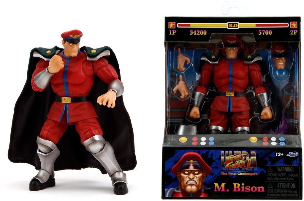 Jada, séria figúrok, akčná figúrka Street Fighter II, M. Obrázok produktu 