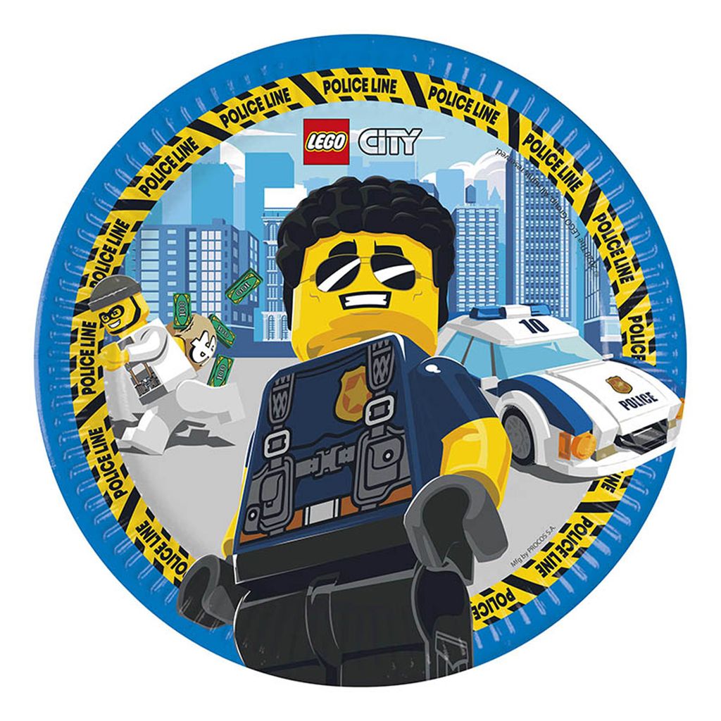 LEGO City 8 Teller Produktbild 