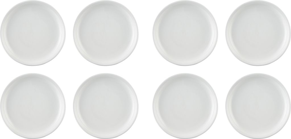 8 x Speiseteller 26 cm - Trend Weiß - Thomas - Produktbild 