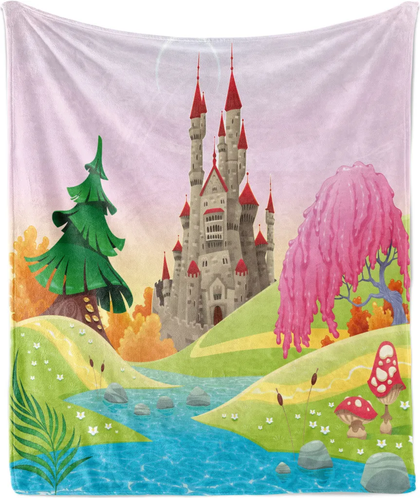 Coperta Termica ABAKUHAUS 175x230 cm - Flanella High-Tech Rosa