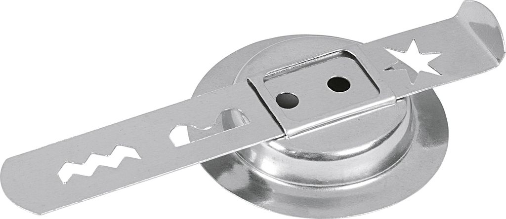 WESTMARK Spritzgebäckvorsatz Gr.8 Edelstahl Produktbild 