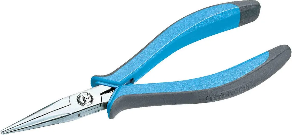 Pinza per Elettronica GEDORE 6725480 8305-2 Becchi Lunghi ESD Safe